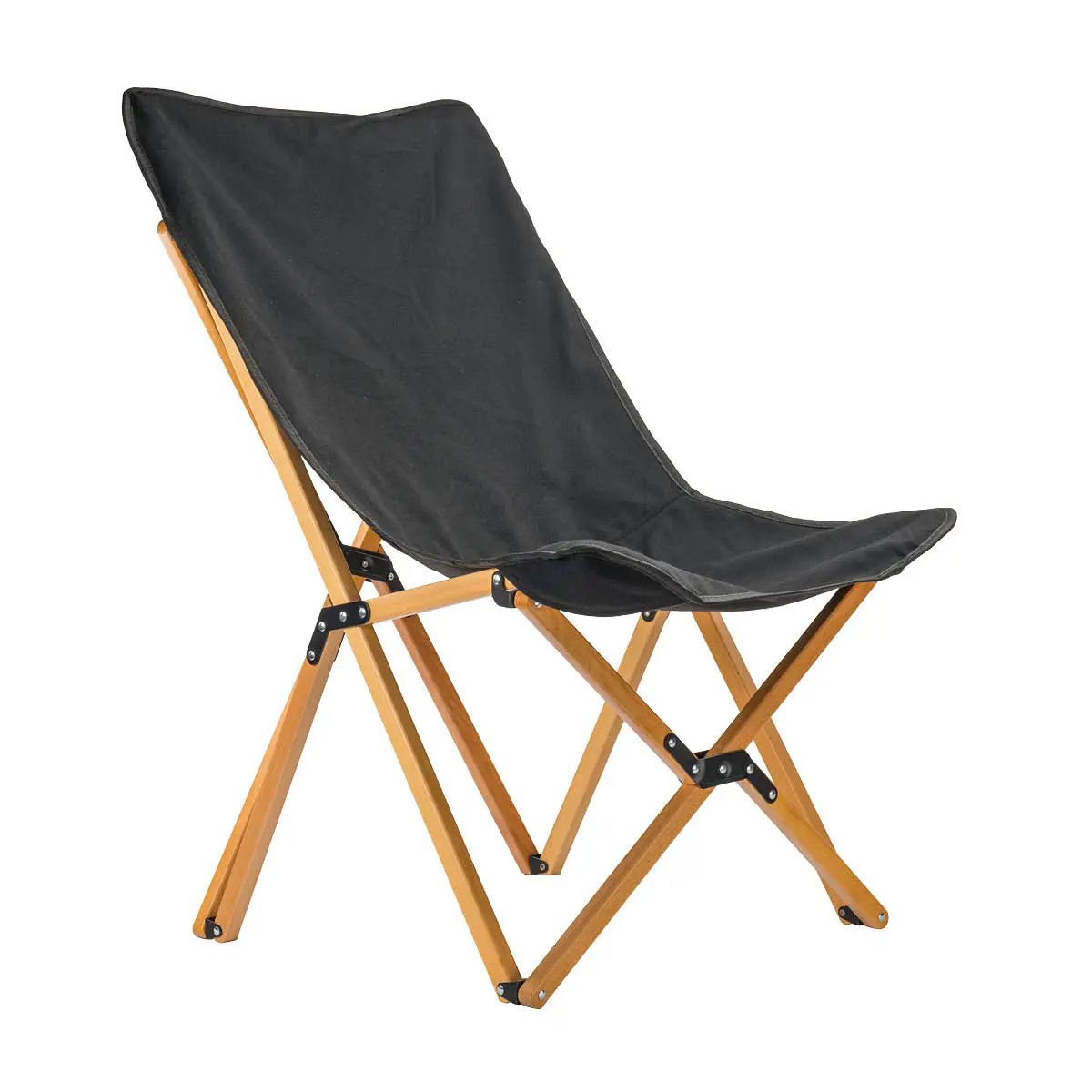 OVS Kick It Wooden Camp Chair - Wood Base & Storage Bag by OVS