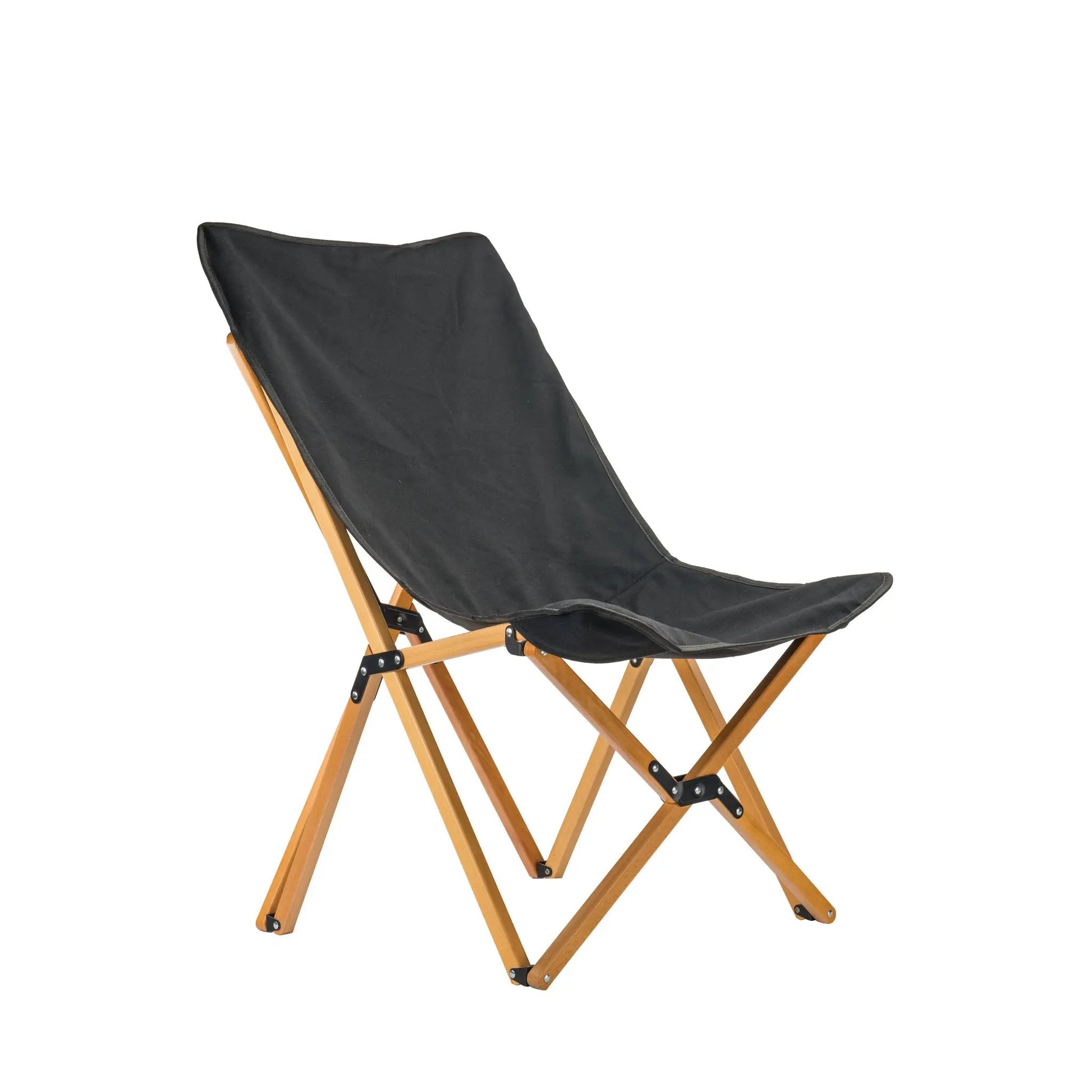 OVS Kick It Wooden Camp Chair - Wood Base & Storage Bag by OVS