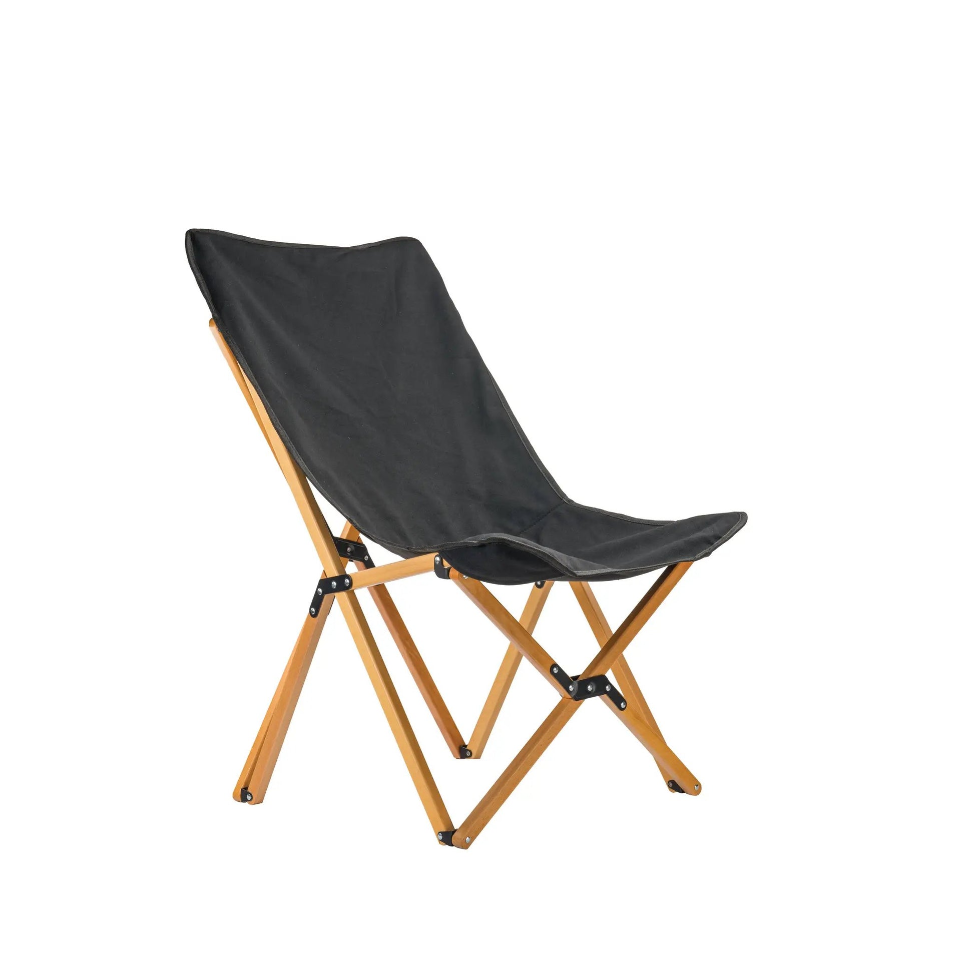 OVS Kick It Wooden Camp Chair - Wood Base & Storage Bag by OVS