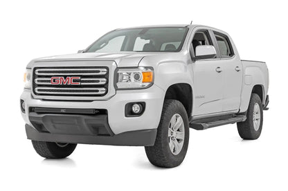 Rough Country HD2 Aluminum Running Boards | Crew Cab | Chevy/GMC Canyon/Colorado (15-26) by Rough Country