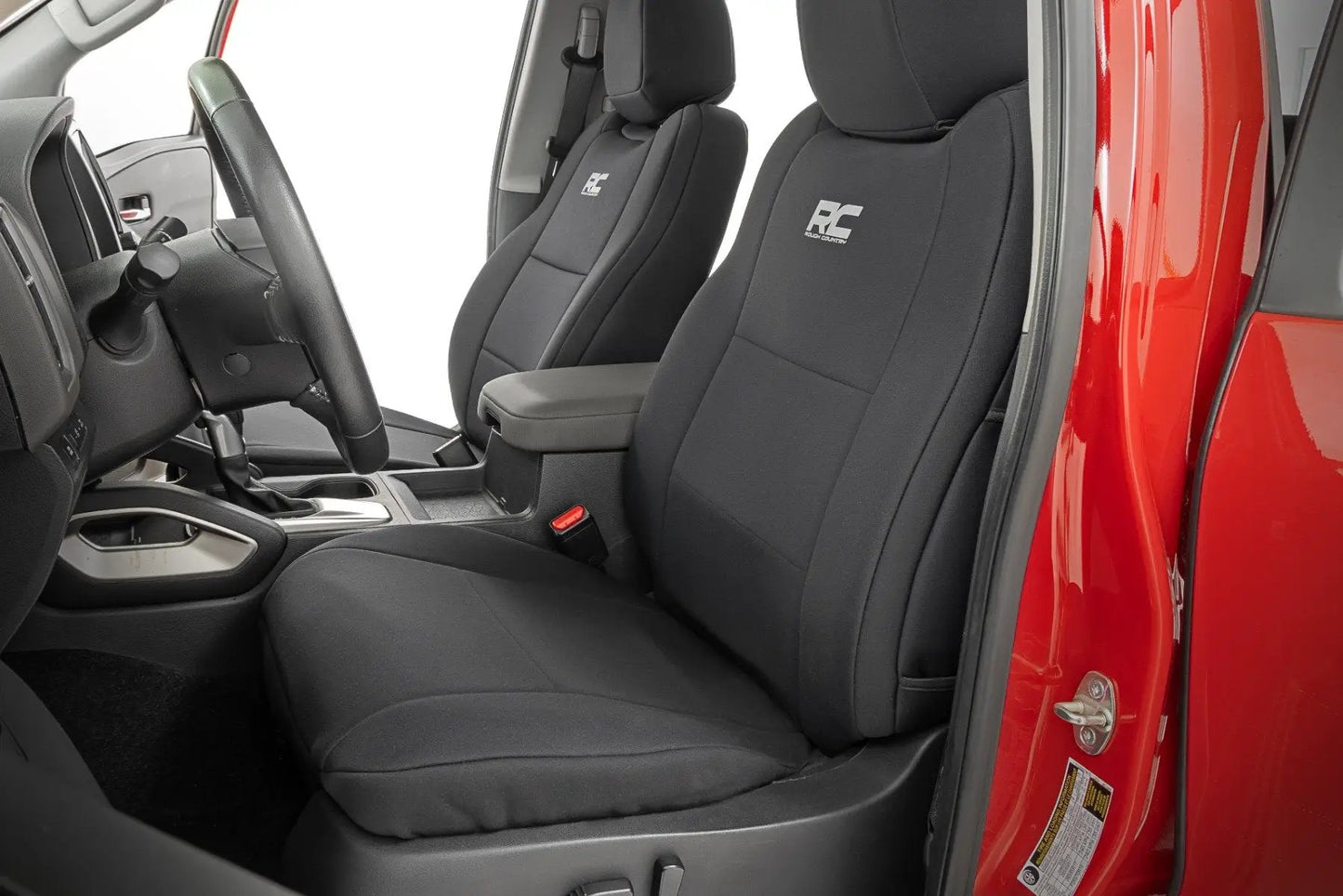 Rough Country Seat Covers | FR & RR | Crew Cab | Nissan Frontier 2WD/4WD (2022-2026) by Rough Country