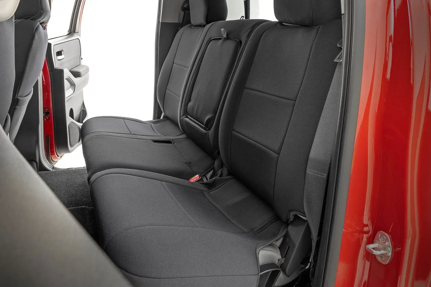Rough Country Seat Covers | FR & RR | Crew Cab | Nissan Frontier 2WD/4WD (2022-2026) by Rough Country