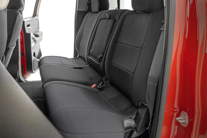 Rough Country Seat Covers | FR & RR | Crew Cab | Nissan Frontier 2WD/4WD (2022-2026) by Rough Country