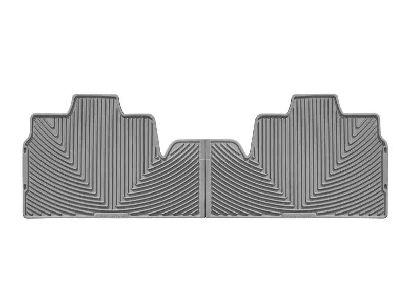 WeatherTech WT Rubber Mats - Rear - Grey by WeatherTech