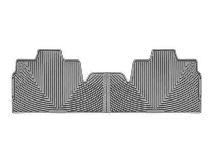 WeatherTech WT Rubber Mats - Rear - Grey by WeatherTech