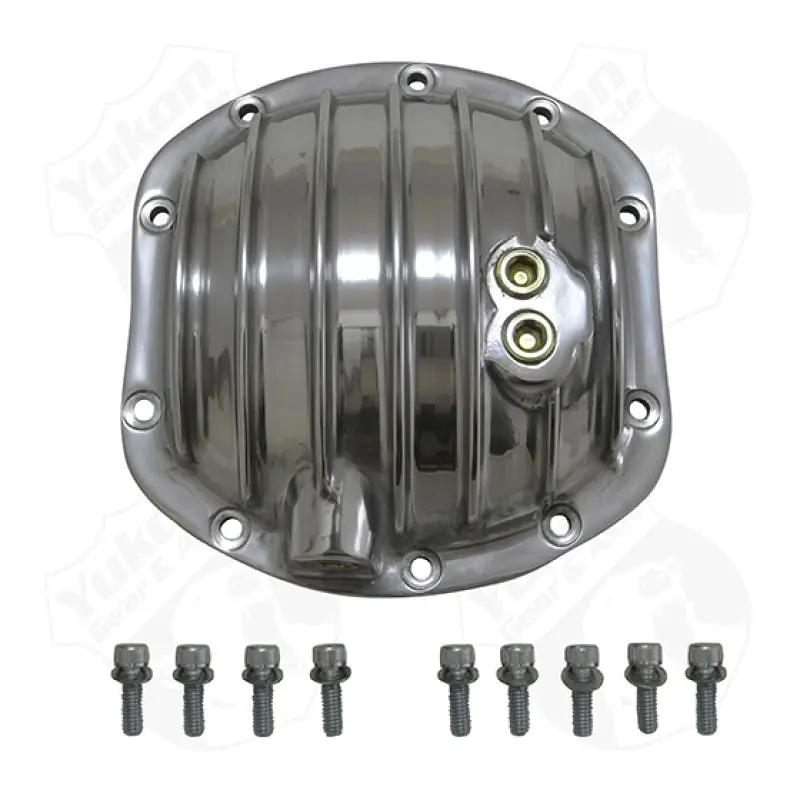 Yukon Gear & Axle YUK Covers - Polished Alum by Yukon Gear & Axle