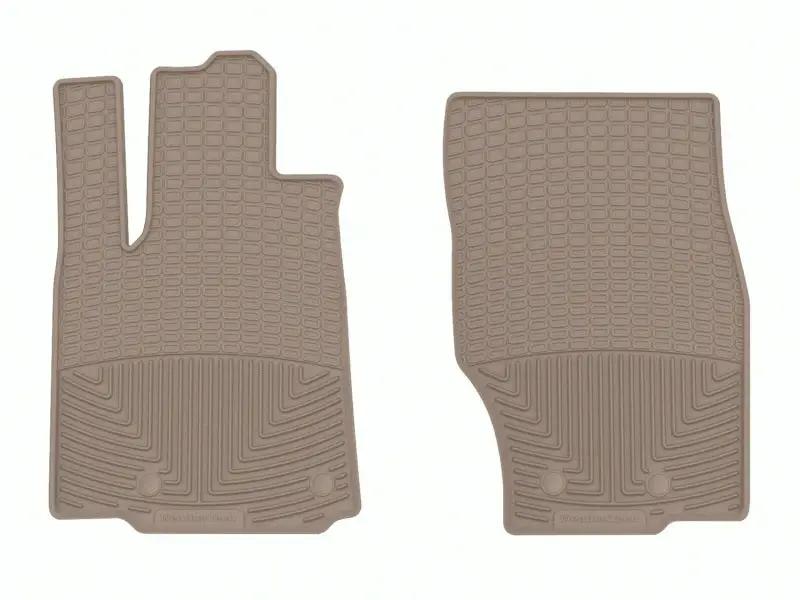 WeatherTech WT Rubber Mats - Front - Tan by WeatherTech