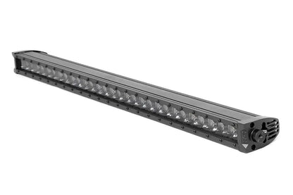 Rough Country 30 Inch Black Series LED Light Bar | Single Row | Cool White DRL by Rough Country