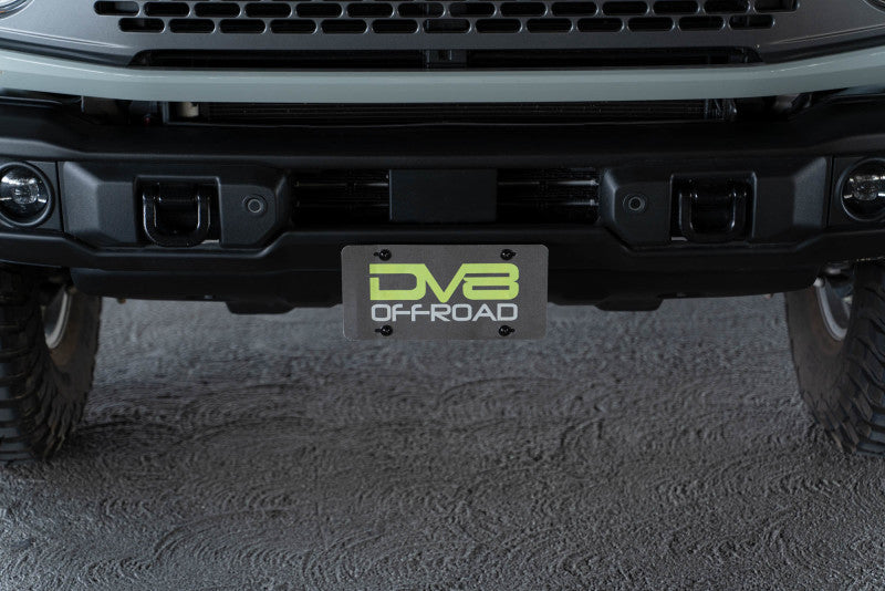 DV8 Offroad DVE License Plate Relocation