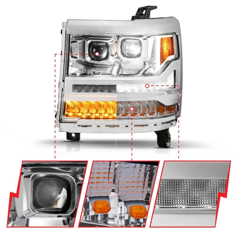 ANZO ANZ LED/Projector Headlights by ANZO