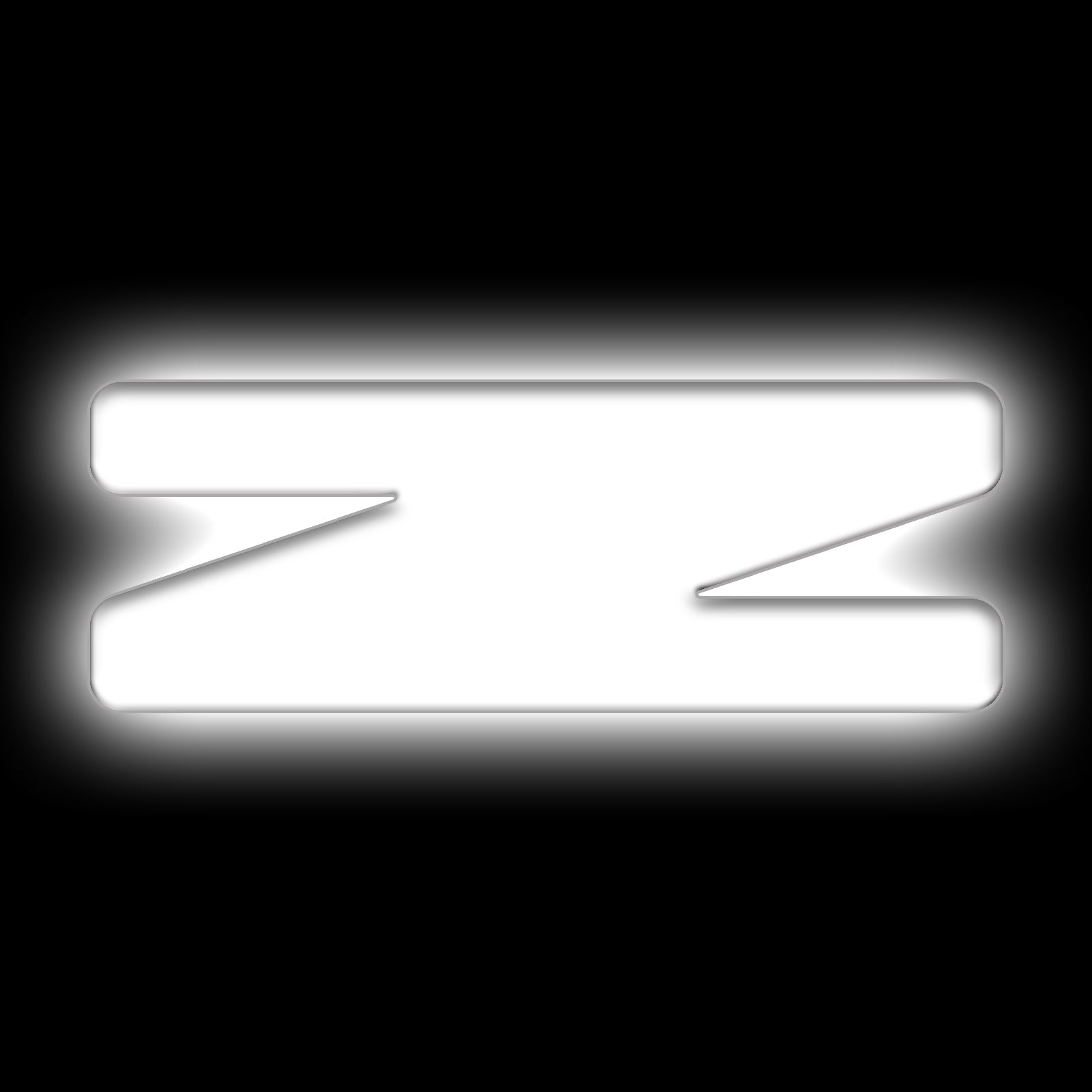 Oracle Lighting Universal Illuminated LED Letter Badges - Matte White Surface Finish - Z by Oracle Lighting