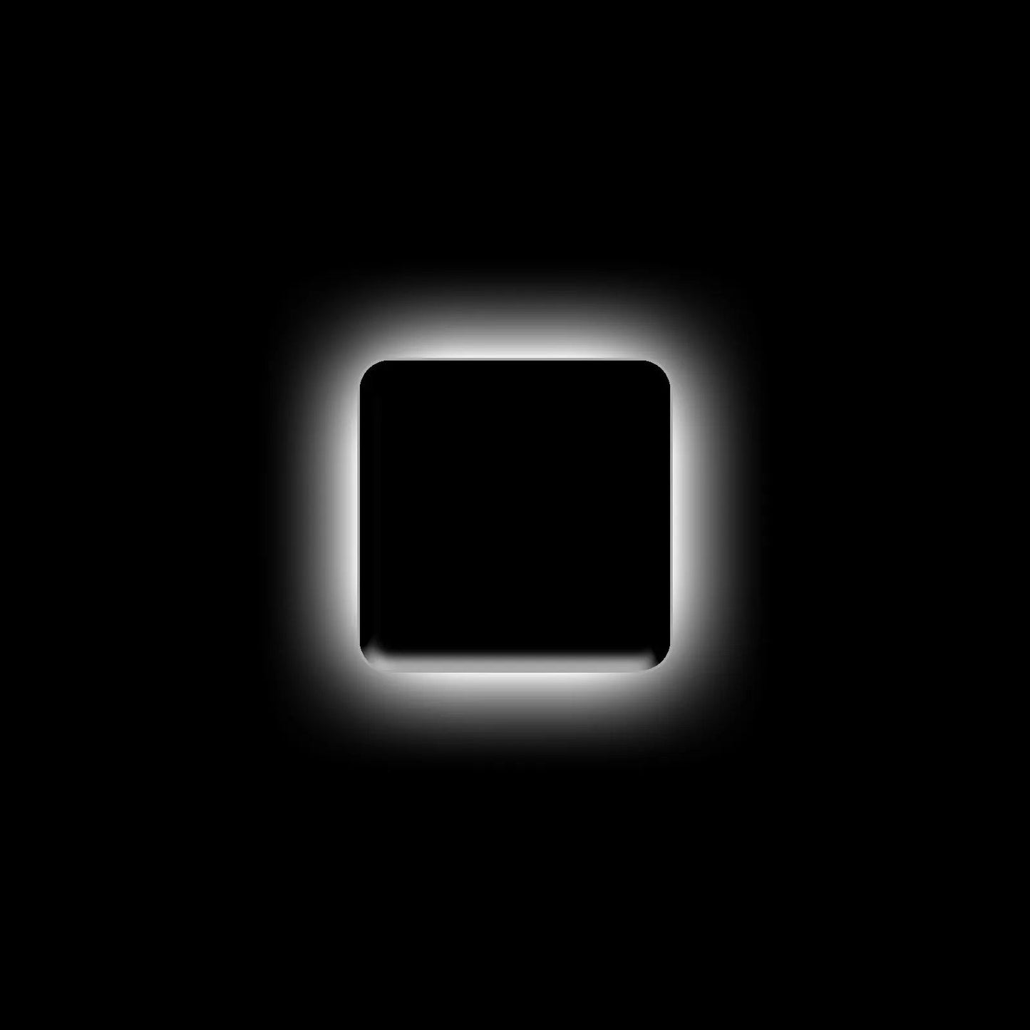 Oracle Lighting Universal Illuminated LED Letter Badges - Matte Black Surface Finish - I by Oracle Lighting
