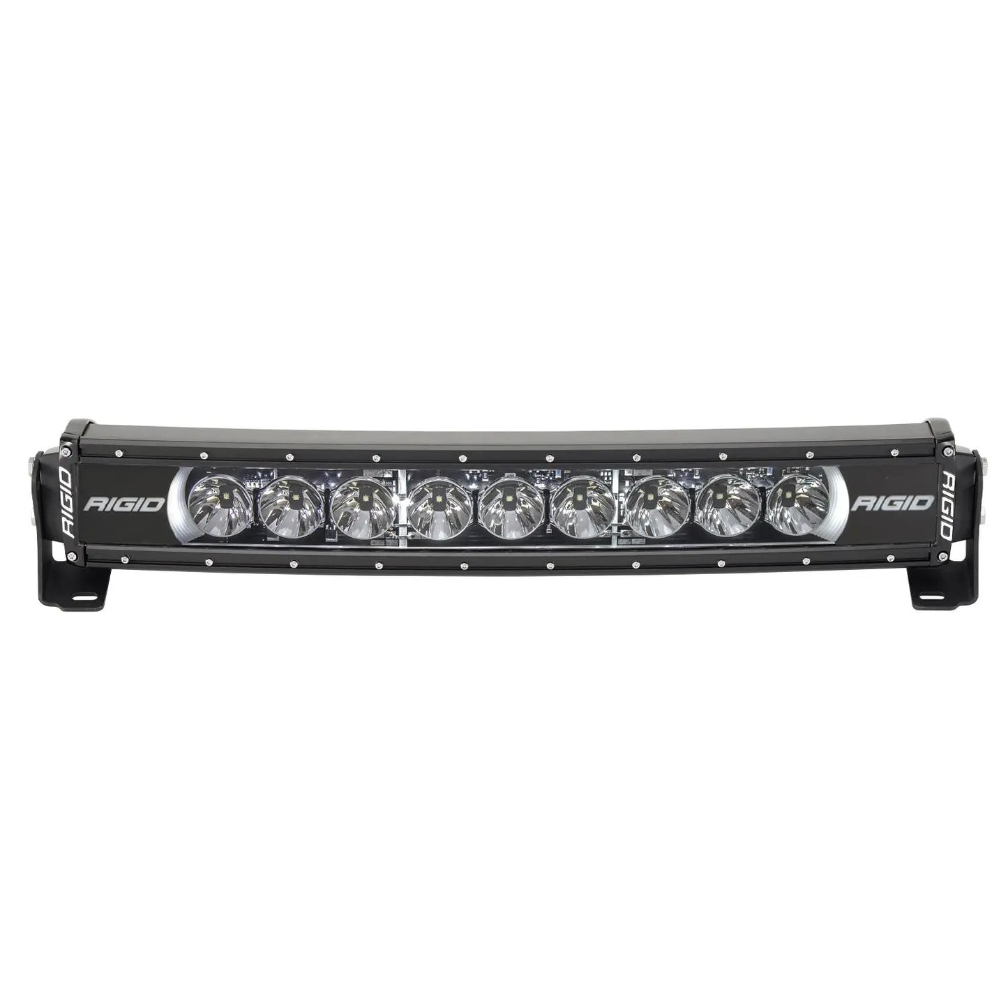 RIGID Industries The stylish versatility of the RIGID Radiance lighting family just got better with Radiance+ Curved RBGW Light Bars. These bars are featured packed and provide the user with the ability to toggle between eight available backlight options. by RIGID Industries