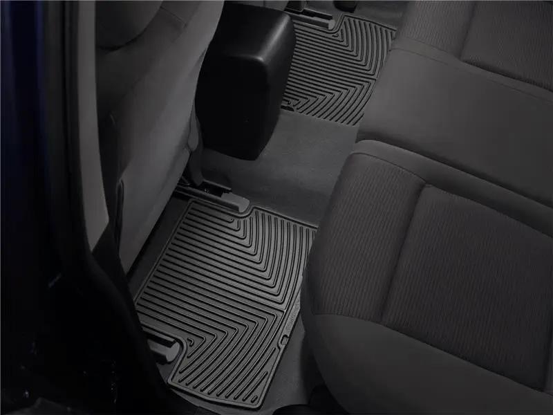 WeatherTech WT Rubber Mats - Rear - Blk by WeatherTech