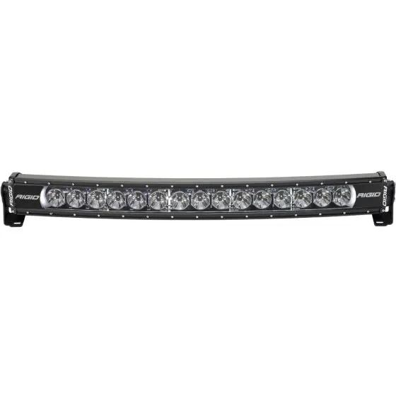 RIGID Industries The stylish versatility of the RIGID Radiance lighting family just got better with Radiance+ Curved RBGW Light Bars. These bars are featured packed and provide the user with the ability to toggle between eight available backlight options. by RIGID Industries