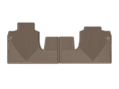 WeatherTech WT Rubber Mats - Rear - Tan by WeatherTech