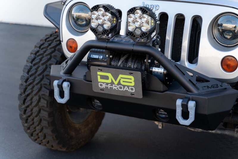 DV8 Offroad DVE License Plate Relocation