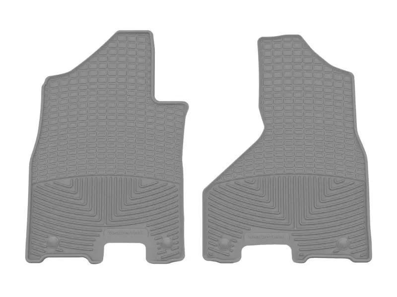 WeatherTech WT Rubber Mats - Front - Grey by WeatherTech