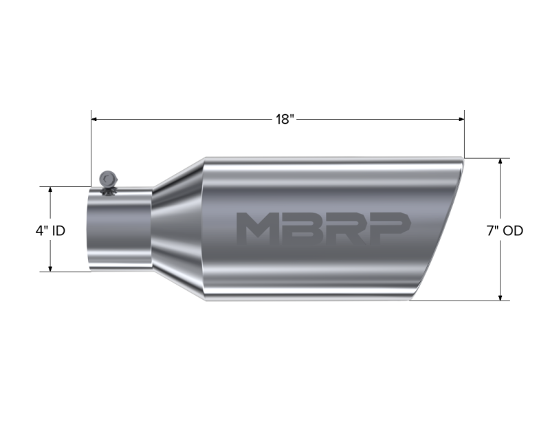 MBRP Univ Exhaust Tips SS by MBRP