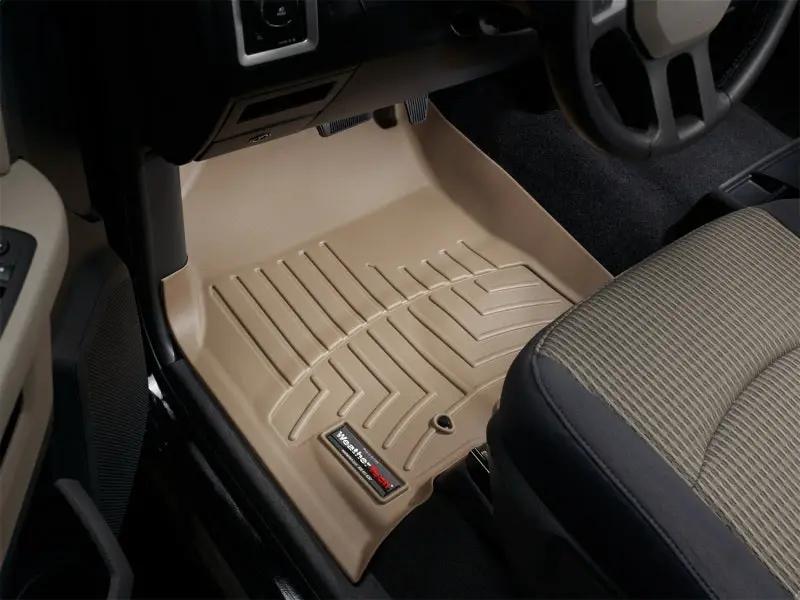 WeatherTech WT FloorLiner - Front - Tan by WeatherTech