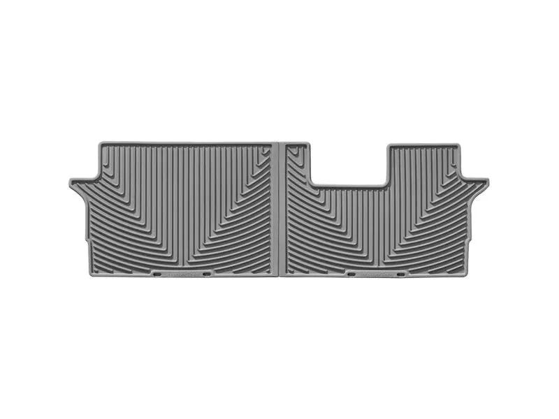 WeatherTech WT Rubber Mats - Rear - Grey by WeatherTech