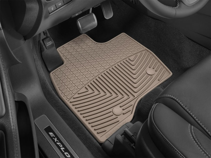 WeatherTech WT Rubber Mats - Front - Tan by WeatherTech