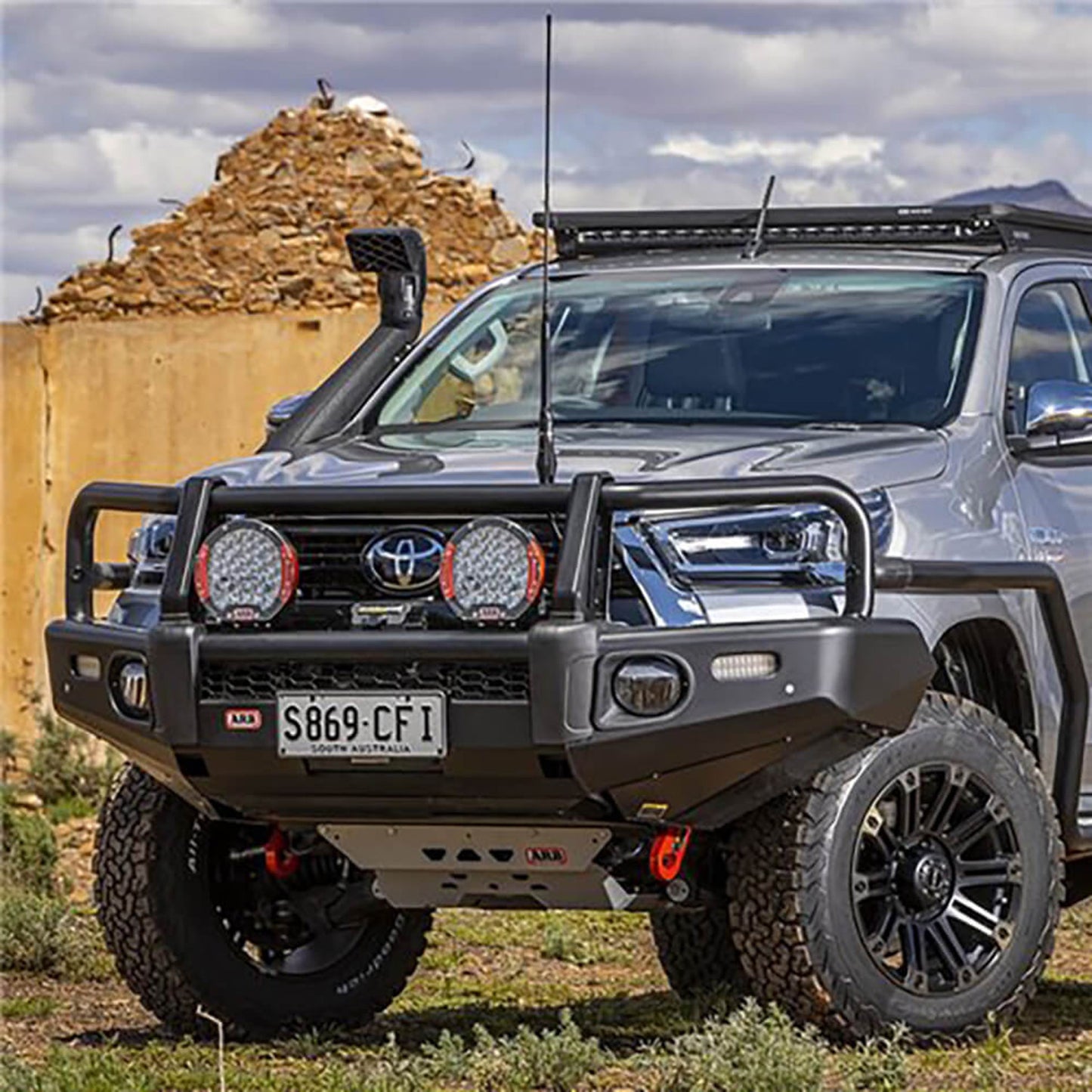 ARB Summit Winch Bumper, Compatible with ARB Fog Lights