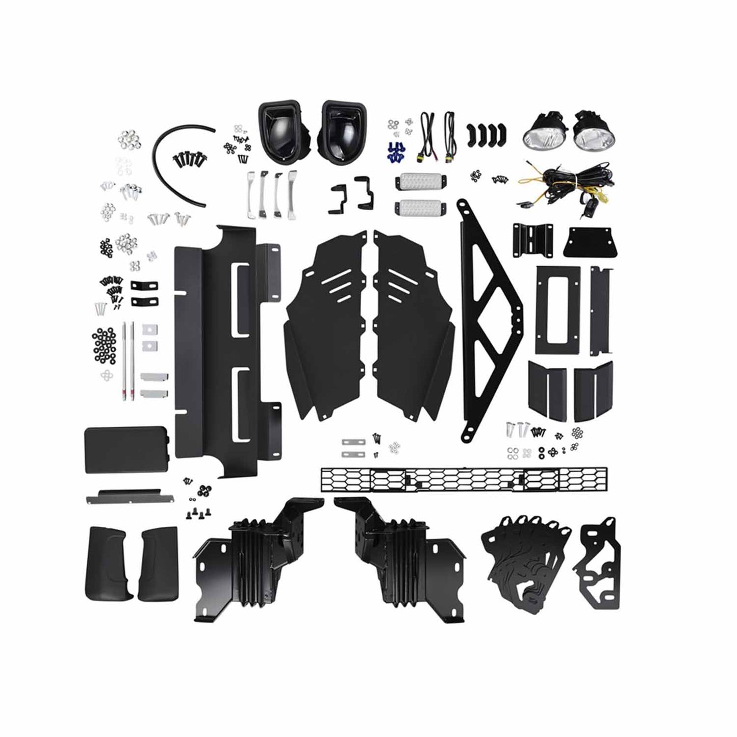 ARB Summit Winch Bumper Kit, Includes Bumper, Winch Installation Kit, ARB Fog Light Kit and Wiring Harness, Integrit Textured Black Powder Coat Finish
