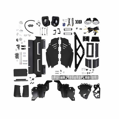 ARB Summit Winch Bumper Kit, Includes Bumper, Winch Installation Kit, ARB Fog Light Kit and Wiring Harness, Integrit Textured Black Powder Coat Finish