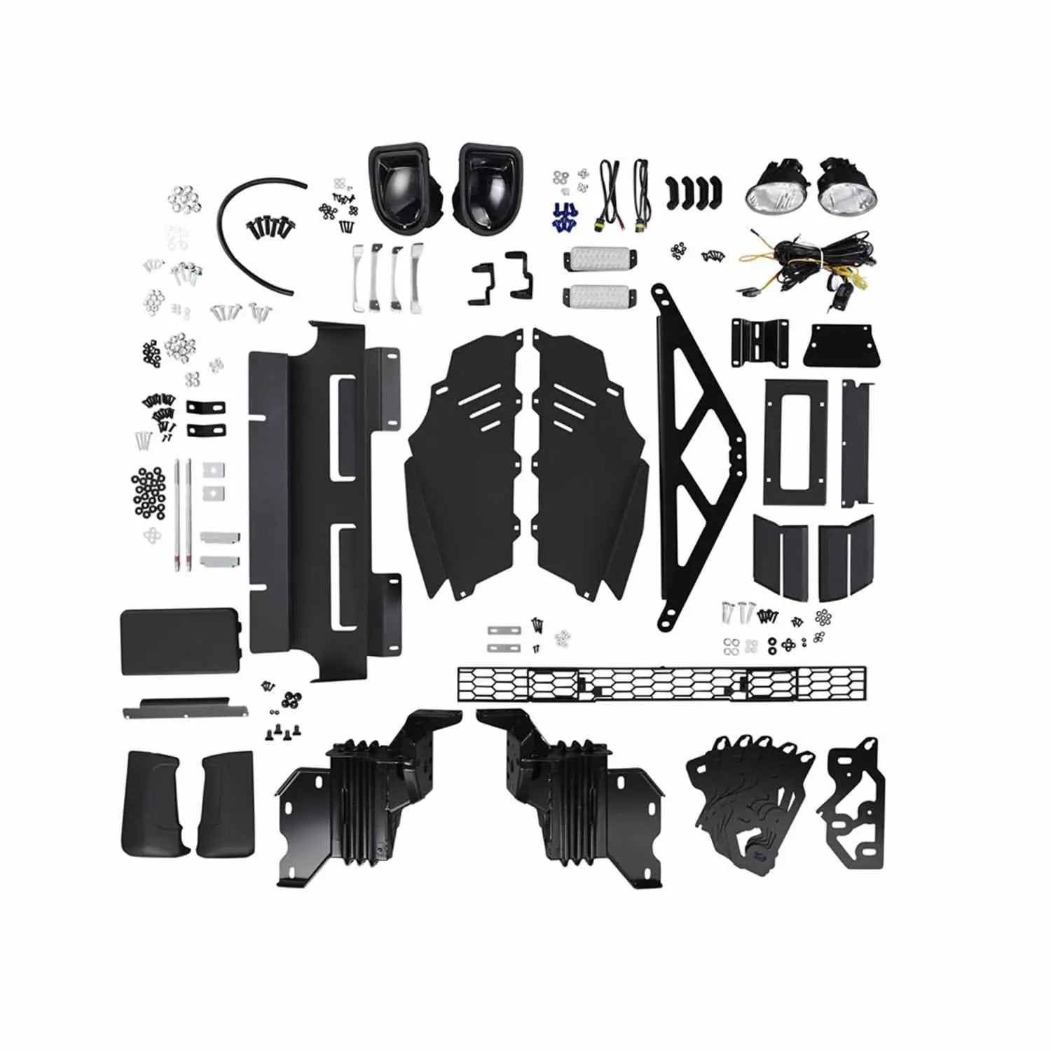 ARB Summit Winch Bumper Kit, Includes Bumper, Winch Installation Kit, ARB Fog Light Kit and Wiring Harness, Integrit Textured Black Powder Coat Finish by ARB
