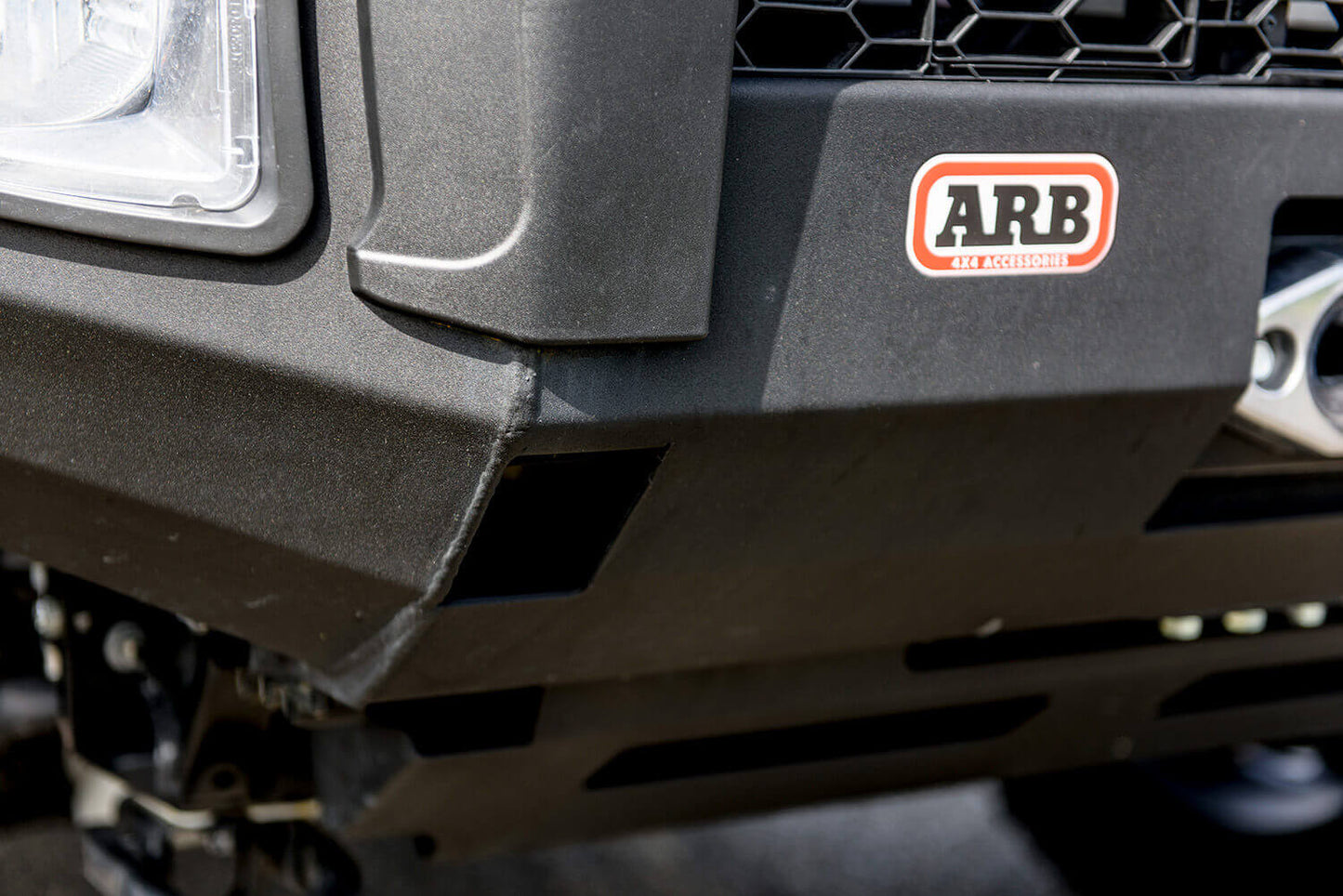 ARB Summit Winch Bumper Kit, Includes Bumper, Winch Installation Kit, ARB Fog Light Kit and Wiring Harness, Integrit Textured Black Powder Coat Finish