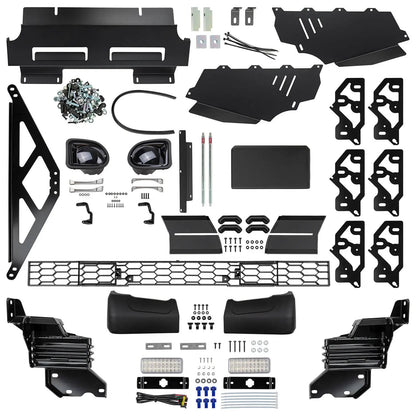 ARB Summit Combination Bumper with Integrit Textured Black Powder Coat Finish by ARB
