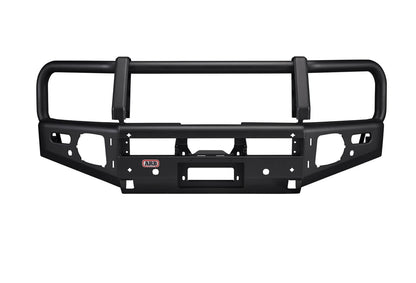 ARB Summit Winch Bumper Kit, Integrit Textured Black Powder Coat Finish, Air Bag Compatible, Tow Points, Light And Antenna Mounts, ARB Fog Lights Included