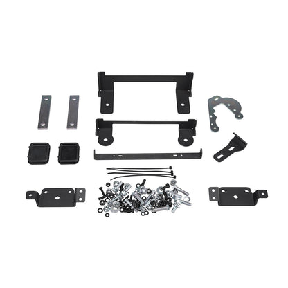 ARB Stubby Bumper accommodates a winch and allows for use with larger diameter tires.