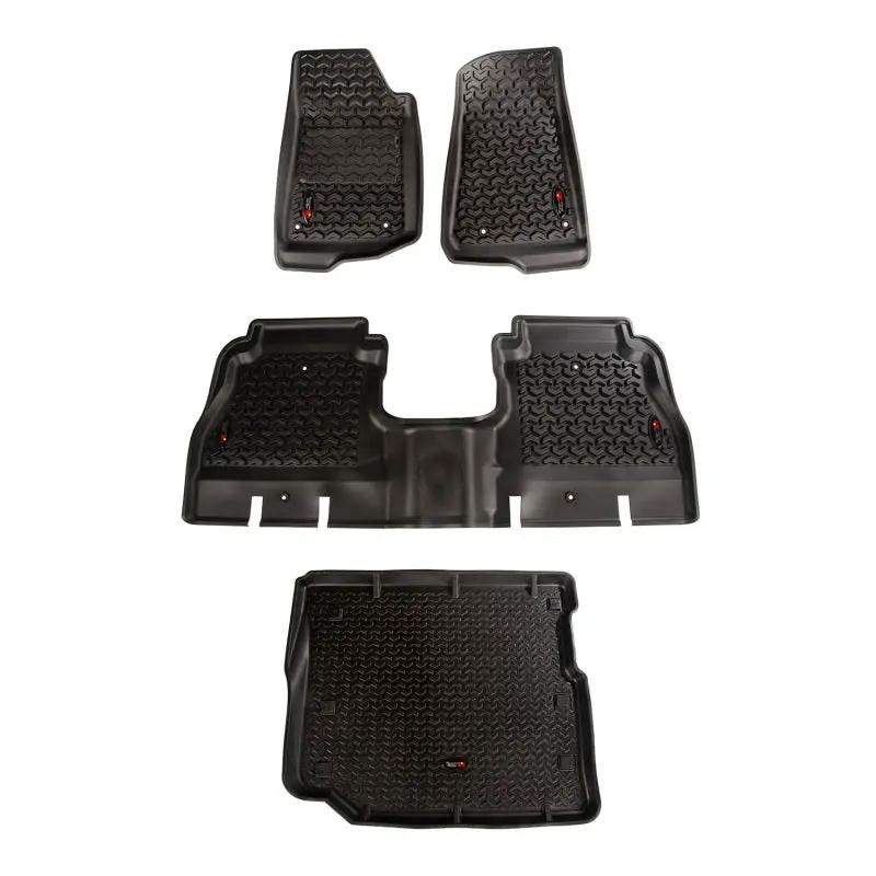 Rugged Ridge RUG Floor Liners - Black