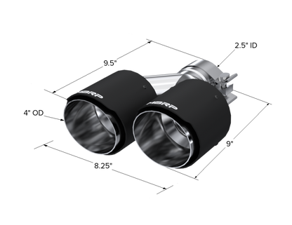 MBRP Univ Exhaust Tips Carbon
