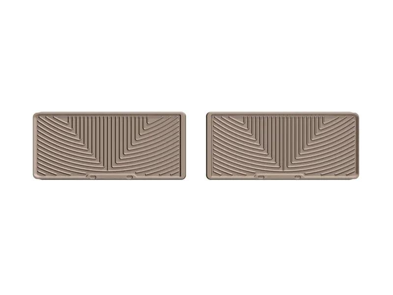 WeatherTech WT Rubber Mats - Rear - Tan by WeatherTech