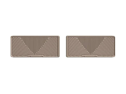 WeatherTech WT Rubber Mats - Rear - Tan by WeatherTech