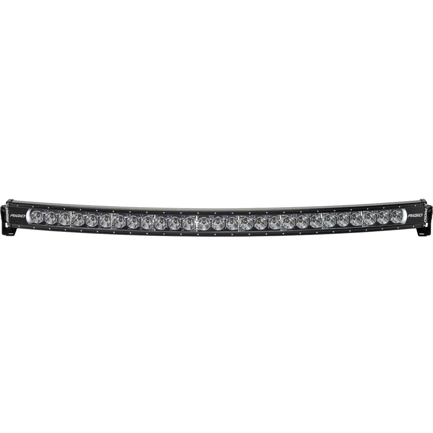 RIGID Industries The stylish versatility of the RIGID Radiance lighting family just got better with Radiance+ Curved RBGW Light Bars. These bars are featured packed and provide the user with the ability to toggle between eight available backlight options. by RIGID Industries
