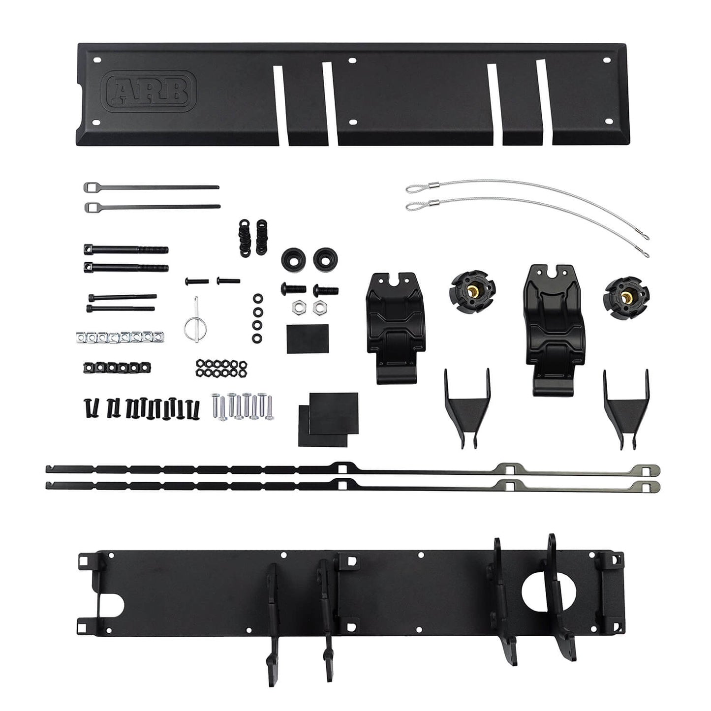 ARB Jack Mounting Bracket for Storing the ARB Jack (1060001) on the Inside Tailgate of the Vehicle