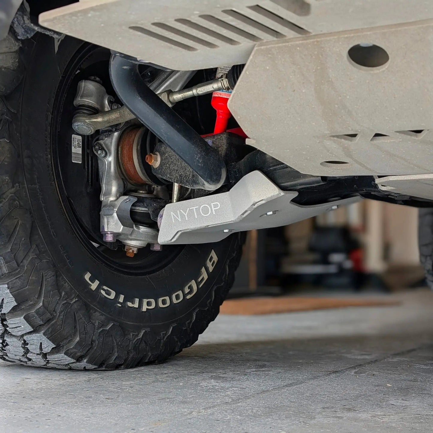 NYTOP 2022-Current Toyota Tundra/Sequoia Lower Control Arm Skid Plate Kit by NYTOP