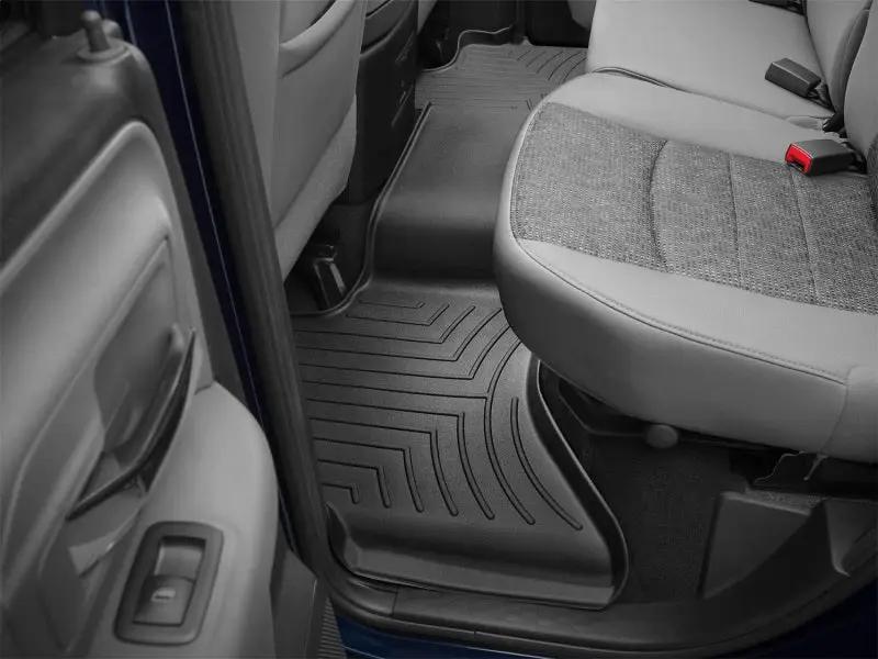 WeatherTech WT FloorLiner - Rear - Blk by WeatherTech