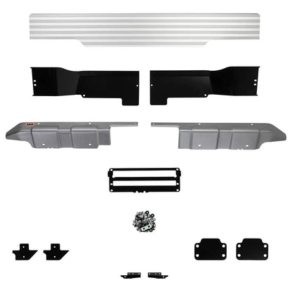 ARB Summit Raw Rear Step Towbar, Vehicle Specific, Requires OE Tow Hitch Combines Rear Vehicle Protection with Towing Capacity, Suitable for Vehicles without Sensors by ARB