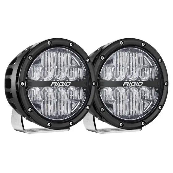 RIGID Industries 360-SERIES 6" OFF-ROAD LAMP, DRIVE BEAM, RGBW BACKLIGHT, SET/2 by RIGID Industries