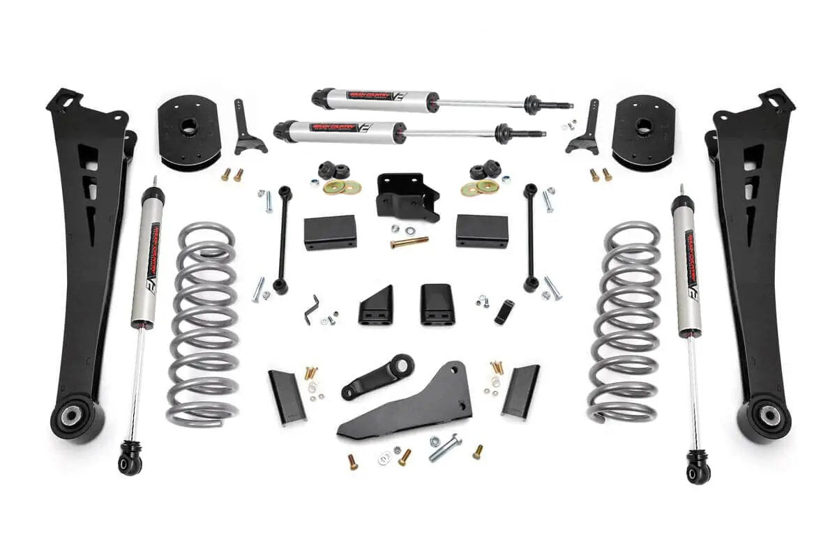 Rough Country 5 Inch Lift Kit | FR Diesel Coil | R/A | V2 | Ram 2500 4WD (2014-2018) by Rough Country
