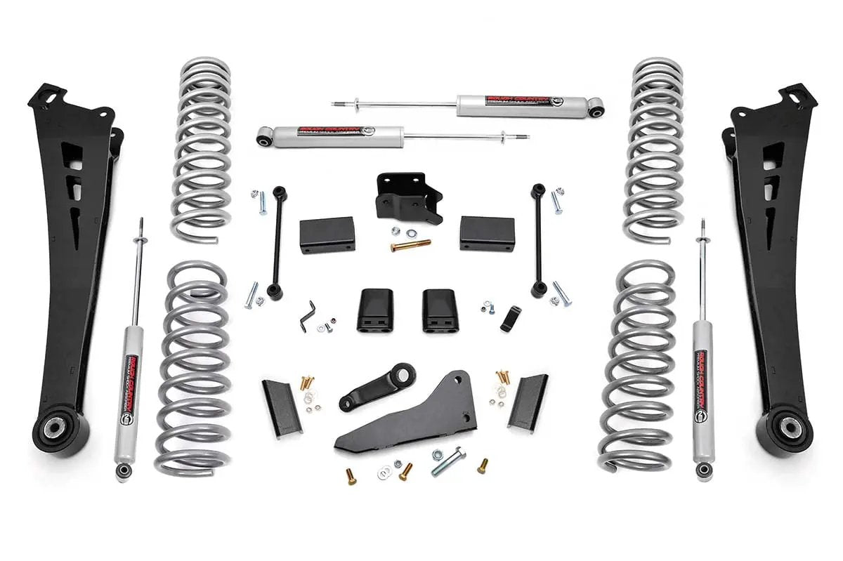 Rough Country 5 Inch Lift Kit | Diesel | Dual Rate Coils | Ram 2500 4WD (2014-2018) by Rough Country