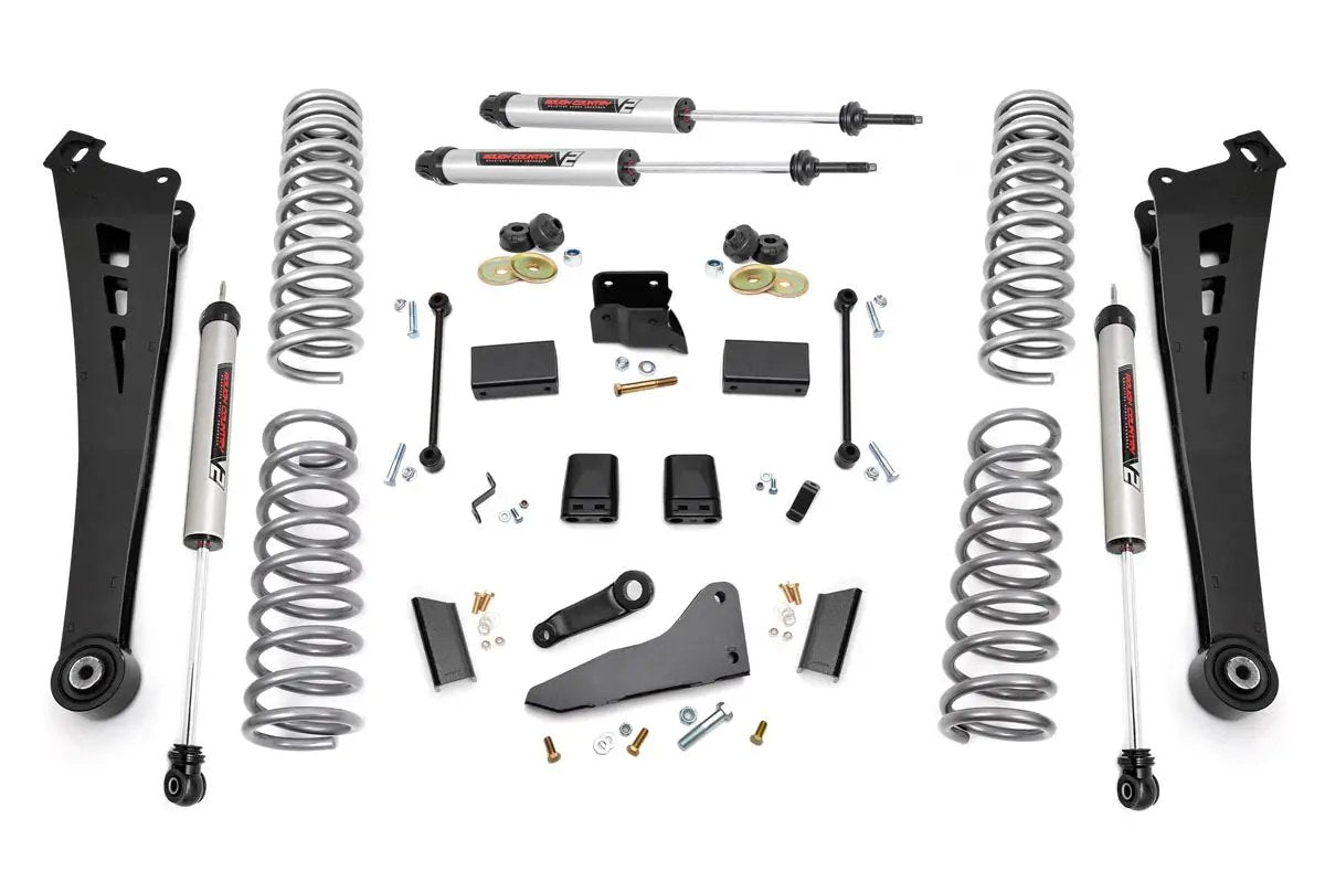 Rough Country 5 Inch Lift Kit | Diesel | Dual Rate Coils | V2 | Ram 2500 4WD (2014-2018) by Rough Country