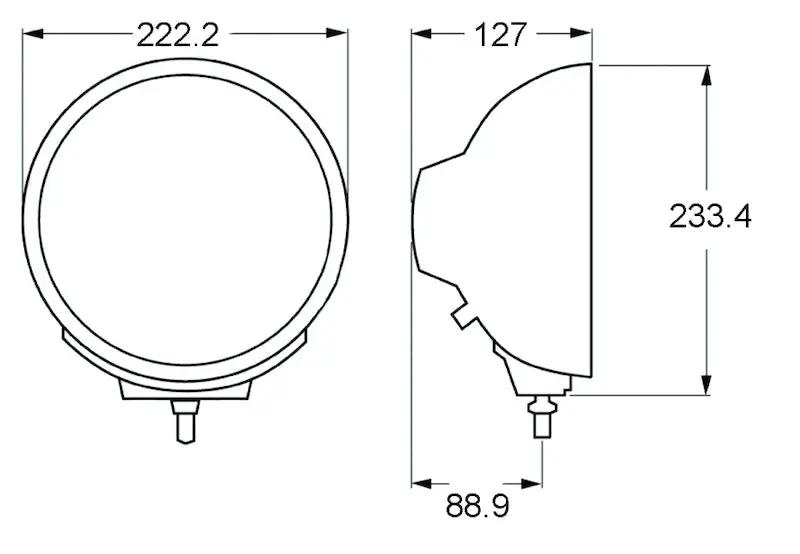 HELLA Rallye 4000 Lamp by Hella