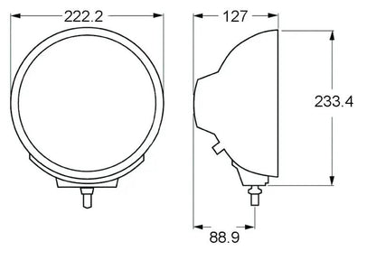 HELLA Rallye 4000 Lamp by Hella