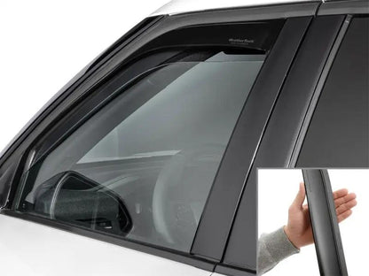 WeatherTech WT Deflector - Front - Matte Black by WeatherTech